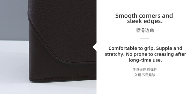PU Men Long Wallet