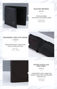 PU Men Long Wallet