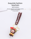 Cute Clown Bear Keychain