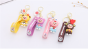 Cute Clown Bear Keychain