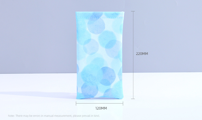 Colorful Printing Glasses Pouch