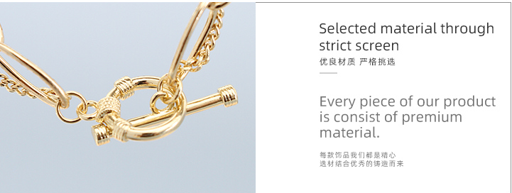 Stylish Round Charm Bracelet