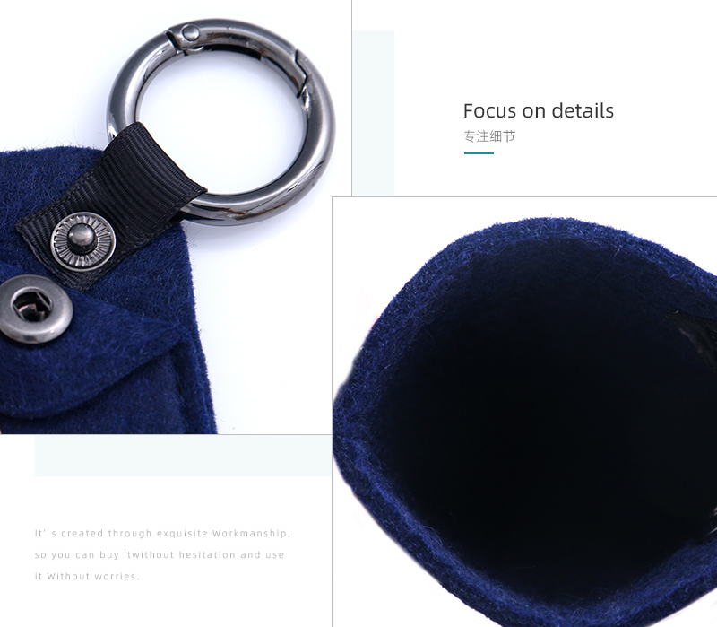 Simple English Glasses Pouch