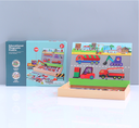 Educational Magnetic Puzzle- Happy Cars（9910A）