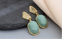 925 Silver Needle Geometric Earrings