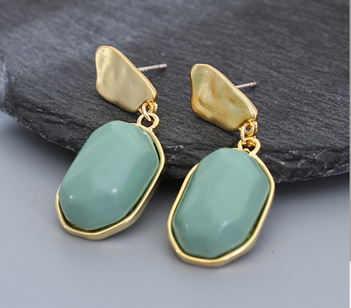 925 Silver Needle Geometric Earrings