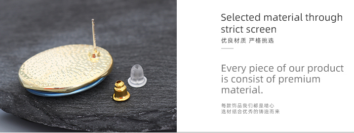 Oval Acrylic Earrings