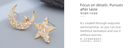 925 Silver Needle Stars Moon Artificial Stone Earrings