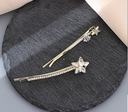 Glass Stone Satrs Hair Pin Set