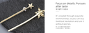 Glass Stone Satrs Hair Pin Set