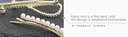 Stripes Cross Artificial Pearl Hair Pin Set