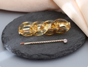 Tawny Chain Geometric Hair Pin Set