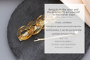 Tawny Chain Geometric Hair Pin Set