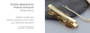 Tawny Chain Geometric Hair Pin Set