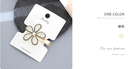 Rhinestone Flower Hair Clip