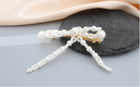 Hand Knitting Bow Knot Hair Clip