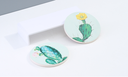Cartoon Cactus Diatomite Drink Cup Coaster