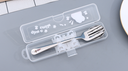 Carrot Fork Spoon Tableware Set(No.8, Natural Color)