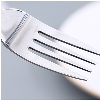 Kitty Fork Spoon Tableware Set(No.7, Natural Color)
