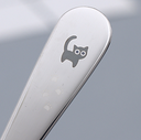 Kitty Fork Spoon Tableware Set(No.7, Natural Color)