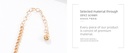 Metal Round Pendants Tassel Anklet