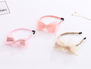 Cute Artificial Pearl Bow Knot Kids Hair Band