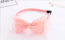 Cute Artificial Pearl Bow Knot Kids Hair Band