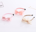 Cute Artificial Pearl Bow Knot Kids Hair Band