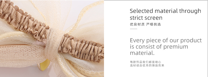 Cute Artificial Pearl Bow Knot Kids Hair Band