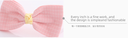 All-match Checks Gauze Kids Hair Band