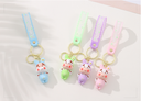 Cow Costume Girl Keychain Decoration
