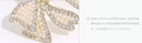Double Bowknot Artificial Pearl Rhinestone Hair Clip