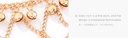 Stylish Tassel Bell Thin Anklet