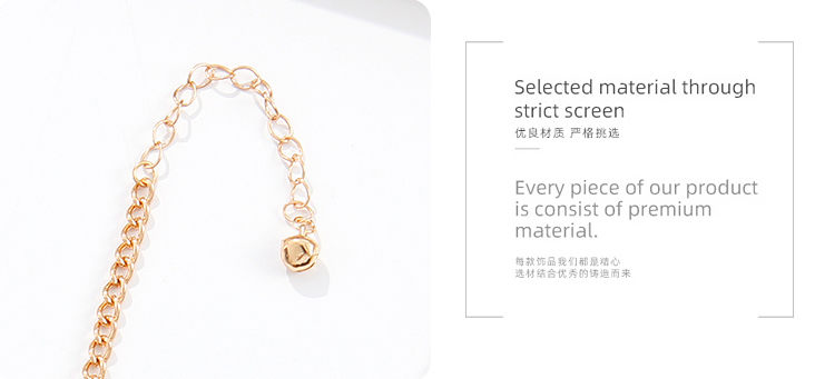 Stylish Tassel Bell Thin Anklet