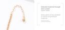 Stylish Tassel Bell Thin Anklet