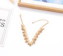 Trendy Rhombus Bead Anklet