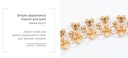Trendy Rhombus Bead Anklet