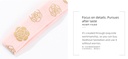 Delicate Rose Butterfly Unicorn Hair Tie