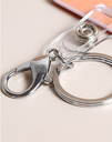 Cherry Bear Card Holder Keychain