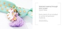 Delicate Rose Butterfly Unicorn Hair Tie