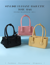 Stylish Elegant Baguette Tote Bag