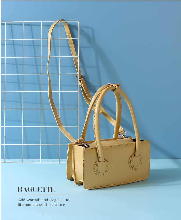 Stylish Elegant Baguette Tote Bag