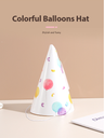 Colorful Balloons Hat (6 PCS) (21cm)
