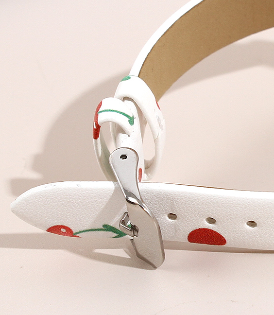Cherry Strap Stylish Watch