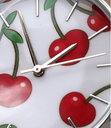 Cherry Dial Stylish Watch