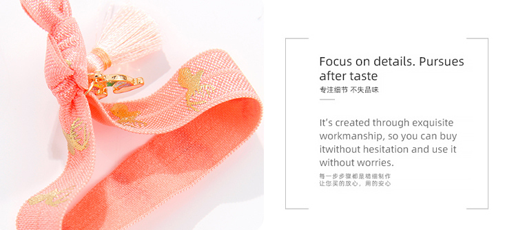 Delicate Golden Deer Hair Tie