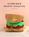 Hamburger Shaped Backpack