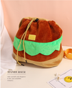 Hamburger Shaped Backpack