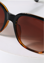 Classic Series Pearl Embellished Women's Sunglasses (Tortie Frame Tawny Lens)
