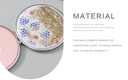 Portable Round Makeup Mirror (Glitters Series - Fruit 1)